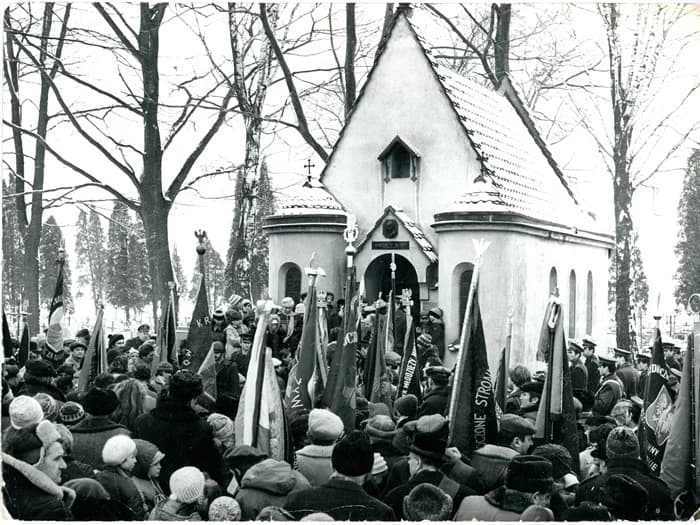 Uroczystości rocznicowe ku czci Witosa w 1985 r.