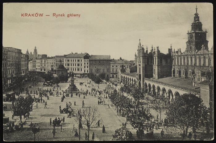 Kraków w 1918 r.